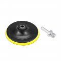 Uxcell 6 Hook And Loop Backing Pad Sanding Polishing Backer Plate With M14 Drill Adapter For Random Orbit Sander Polisher