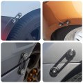 Jdmspeed Black Universal Cnc Billet Bumper Trunk Quick Release Fastener Kit