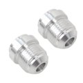 An8 8 An Male Billet 6061t6 Aluminum Weld On Fitting Bung 2pack