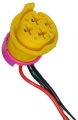 Ignition Switch Fits Many Atvs With Helmet Lock 4 Pin In Round Jack