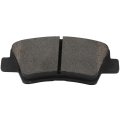 Rear Ceramic Disc Brake Pad Set D1812 For Hyundai Accent Elantra Ioniq Venue And Kia Niro Rio Rondo Soul 4 Piece With Hardware 