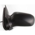 Driver Side Door Mirror For Chevy Cavalier 1995 2005 And Pontiac Sunfire Power Glass Gloss Black Replacement Gm1320165 10362457 