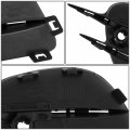 Mb1039193 Front Fog Light Cover Compatible With Mercedes-benz Glc43 Amg 2017-2019 Passenger Right Side Smooth Black