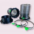 4 Port Magnetic Dust Collector System 10pc Starter Kit Quick Disconnect 