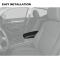 Center Console Armrest Lid Cover For Dodge Charger 2008 2009 2010 Black Microfiber Leather Protective