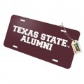 Graphics More Texas State Alumni Novelty Metal Vanity Tag License Plate