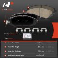 A-premium Front Ceramic Disc Brake Pads Set Compatible With Chevrolet Spark 2013-2015 Ev 2014-2016 Aveo Aveo5 Suzuki Forenza