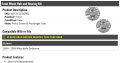 Front Wheel Hub And Bearing Kit 2 Piece Compatible With 2004-2008 Mitsubishi Endeavor