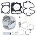 Wflnhb Top End Gasket Piston Kit Spark Plug Replacement For Honda Sportrax 400 Trx400 1999-2014 Standard Bore 85mm