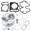Wflnhb Top End Gasket Piston Kit Spark Plug Replacement For Honda Sportrax 400 Trx400 1999-2014 Standard Bore 85mm