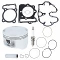 Wflnhb Top End Gasket Piston Kit Spark Plug Replacement For Honda Sportrax 400 Trx400 1999-2014 Standard Bore 85mm