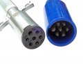 Road King Truck Parts 7-way Electrical Plug And Socket Cleaning Brush 