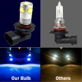 9005 Hb3 H10 Led Headlight Bulbs 2 Pack 5 Smd 6500k Cool White 12v 5w Fog Light And Daytime Running Lamp For Powersports