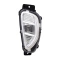 Passenger Side Fog Light Assembly For Ford Escape 2020 2021 2022 Led Clear Lens Capa Certified Replaces Fo2593256 Fo2593256c 
