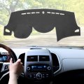 X Autohaux Car Dashboard Cover Gray Polyester Non-slip Mat Protector Carpet Sun Proof For Hyundai Avante Elantra 2012 2013 2014