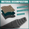 X Autohaux Car Dashboard Cover Gray Polyester Non-slip Mat Protector Carpet Sun Proof For Hyundai Avante Elantra 2012 2013 2014