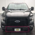 G-plus Front Bumper License Plate Bracket Mount Fascia Cover Compatible With Ford F150 2015-2017 Replacement Fl3z-17e810-aa