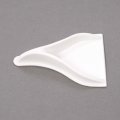 Kuafu Universal Fairing Fins Kit Stick-on Vortex Generator Air Foils For Trucks Trailer Rv Spoiler Wing White Pp Plastic 20pcs