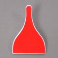 Kuafu Universal Fairing Fins Kit Stick-on Vortex Generator Air Foils For Trucks Trailer Rv Spoiler Wing White Pp Plastic 20pcs