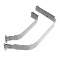 A-premium Fuel Tank Straps Compatible With Infiniti Qx56 2004-2007 Nissan Armada 2005-2007 V8 5 6l Sport Utility 2-pc Set