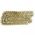 520 O-ring Gold Drive Chain 120 Links Replacement For Honda Suzuki Kawasaki X With Masterlink 