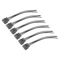 Ignition Coil Connector Plug Harness For Nissan Frontier 2005 2017 Titan 2004 2015 And Infiniti Models 6 Piece Set Black Gray 