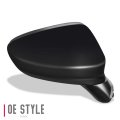 Auto Dynasty Ma1321177 Factory Style Passenger Right Side View Mirror Manual Folding Power Adjust Heated Glass Signal Light
