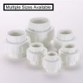 6pcs 1 2 Upvc Union Coupling Pipe Fitting Socket X Socket Adapter Schedule 40 Epdm O-ring For Irrigation Pool System Indoor