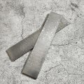 1 Piece Handmade Damascus Steel Billet Knife Blank Blade Making Bar Rain Drop Rose Pattern 150x25x3mm 