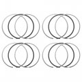Hihaha 23040-2g510 Front Engine Piston Ring For Hyundai Tucson 2 4l L4 2014-2015 Muliti- Piece Std Metal 1 Set Deep Gray 