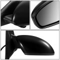 Ni1321311 Factory Style Passenger Right Side Mirror Manual Folding Power Adjust Compatible With Altima 19-20 Textured Black