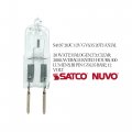 Satco S4197 20 Watt 300 Lumens T3 Halogen Gy6 35 Base 12 Volt Clear Light Bulb Dimmable 5 Pack