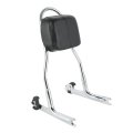 Detachable Passenger Sissy Bar Backrest For Harley 2005-later Flst Flstn Flstnse And Flstsc 2000-2006 Flstf 2000-2005 Fxst 
