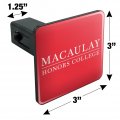 Macaulay Honors College Primary Logo Tow Trailer Hitch Cover Plug Insert 1 4 Inch 25