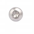 Uxcell M3x8mm 304 Stainless Steel Button Head Torx Screws Fasteners 120pcs