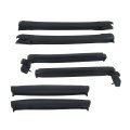 Convertible Top Rubber Weatherstrip Seals Kit For Mustang And Cobra 2001 2002 2003 2004 Replacement 3r3z-7653986 F4zz-7651564 