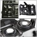 Smoked Housing Amber Corner Headlight Head Lamps Tool Kit Compatible With Gmc Sierra 1500 2500hd 3500 Hd 07-14