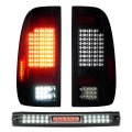 Taillight 3rd Brake Cargo Lamp For Ford F-150 1997-2003 F150 Heritage 2004 F250 Light Duty 1997-1999 Only Fits Styleside 