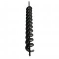 Wflnhb Auger Drill Bit Garden Spiral For Planting 24 Inch Length 2 Width Plant Flower Bulb 3 8 Hex Drive