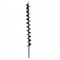 Wflnhb Auger Drill Bit Garden Spiral For Planting 24 Inch Length 2 Width Plant Flower Bulb 3 8 Hex Drive