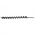 Wflnhb Auger Drill Bit Garden Spiral For Planting 24 Inch Length 2 Width Plant Flower Bulb 3 8 Hex Drive