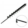 Auger Drill Bit Garden Spiral For Planting 24 Inch Length 2 Width Plant Flower Bulb 3 8 Hex Drive