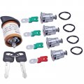 Ignition Switch Lock Cylinder 4 Door Replacement Ford Econoline Van E-150 250 350 1997-2018 For Lc6177 707624 703369 597638 