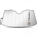 Ipick Image For Cadillac Logo Universal Fit Enforced Stand-up Auto Windshield Sun Shade At Standard Size 54 X 27 5