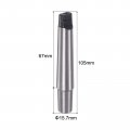 Uxcell Morse Taper Adapter Mt2 To B16 Tang End Shank 2mt 16b For Lathes And Drill Presses Carbon Steel