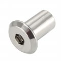 Uxcell M6x12mm Hex Socket Head Insert Nut Screw Post Sleeve For Furniture 30pcs