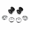 Httmt- Retainer Washer Handlebar Riser Bushings Kit Compatible With 83 H-d Touring Road King Glide P N Tghd-had042-bk