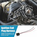 Uxcell 4pcs Ignition Coil Connector For Honda Crv 2015-2019 2 4l Gas 2017-2018 1 5l No 30520rnaa01