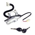 Ignition Lock And Cylinder Assembly Switch 201-2351 Silver Manual Control With Two Non Programmable Keys For Automobile 