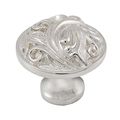 Vicenza Designs K1113p Liscio Small Base Knob Large Polished Nickel 